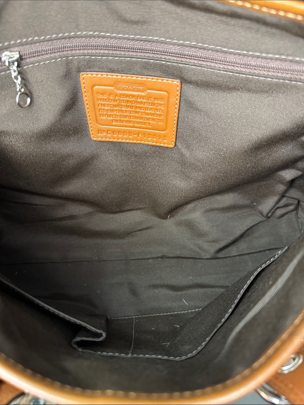 Coach Soho Signature Jacquard Flap
Satchel Shoulder Bag - Picture 8 of 8